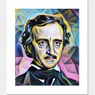 Edgar Allan Poe Portrait | Edgar Allan Poe Artwork 3 Posters and Art